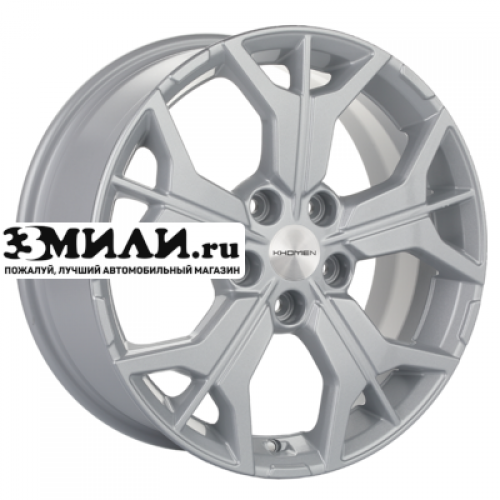 Диск 7x17 5x112 ET54 D57.1 Khomen Wheels KHW1715 (Jetta) F-Silver