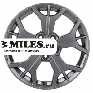 Диск 7x17 5x114.3 ET39 D60.1 Khomen Wheels KHW1715 (RAV4) Gray