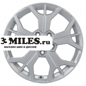 Диск 7x17 5x114.3 ET45 D66.1 Khomen Wheels KHW1715 (Teana/X-trail) F-Silver