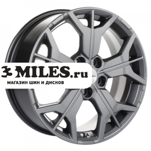 Диск 7x17 5x112 ET40 D57.1 Khomen Wheels KHW1715 (Tiguan) Gray