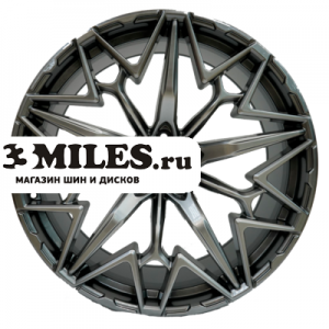 Диск 10x22 5x112 ET25 D66.6 Khomen Wheels ZEUS 2202 (BMW X5/X6/X7) Brilliant Chrome