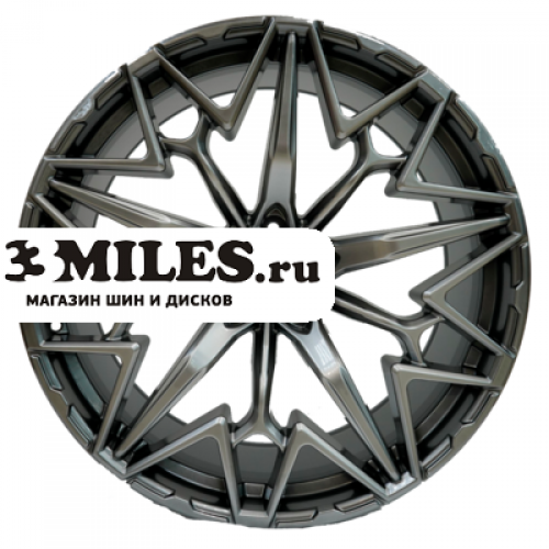 Диск 10x22 5x112 ET25 D66.6 Khomen Wheels ZEUS 2202 (BMW X5/X6/X7) Brilliant Chrome