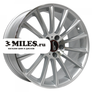 Диск 9.5Jx19 5x112 ET43 D66.6 Legeartis Optima MR139 Серебристый с полированной лицевой поверхностью