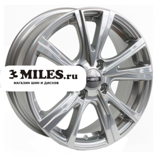 Диск 6.0x15 4x100 ET45 D54.10 NEO 574 Насыщенный серебристый