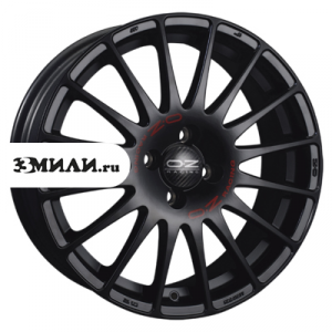 Диск колесный OZ Superturismo GT 7.5x17/5x112 D75 ET50 Matt Black + Red Letterin
