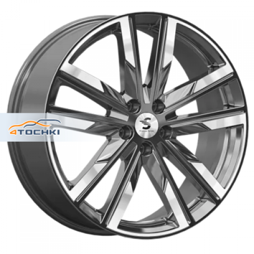 Диск 8x20 5x112 ET28 D66.6 Premium КР014 (Audi Q7) Diamond Gloss Graphite
