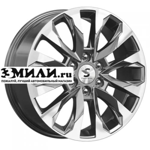 Диск 8x20 6x139.7 ET42 D75.1 Premium Series КР007 (Haval H9) Diamond Gloss Graphite