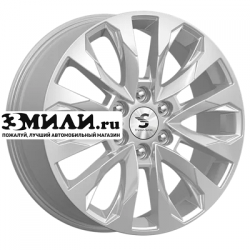 Диск 8x20 6x139.7 ET42 D75.1 Premium Series КР007 (Haval H9) Elite Silver