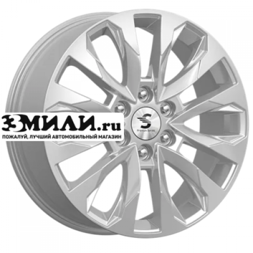 Диск 8x20 6x139.7 ET60 D95.1 Premium Series КР007 (Land Cruiser 300) Elite Silver