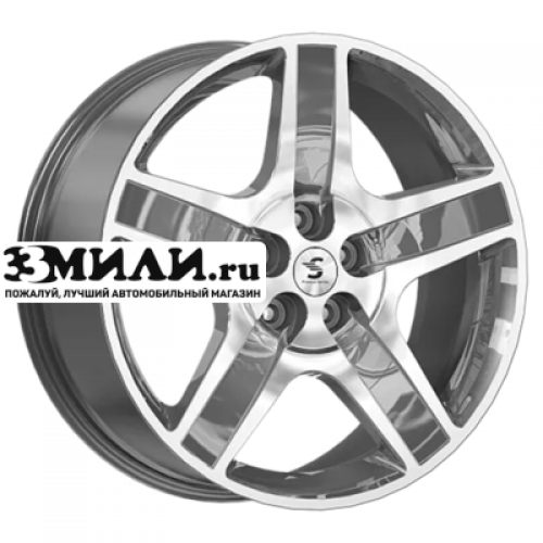 Диск 8.5x20 5x108 ET43 D60.1 Premium Series КР008 (Jetour X90 Plus) Diamond Gloss Graphite