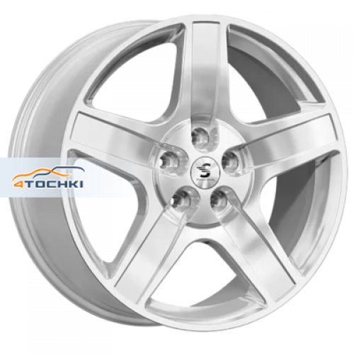 Диск 8.5x20 5x112 ET34 D57.1 Premium Series КР008 (Teramont) Elite Silver