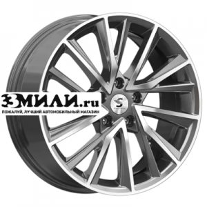 Диск 7.5x18 5x108 ET36 D65.1 Premium Series КР010 (Exeed TXL) Diamond Gloss Graphite
