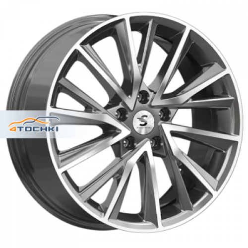 Диск 7.5x18 5x114.3 ET35 D60.1 Premium Series КР010 (Lexus NX) Diamond Gloss Graphite