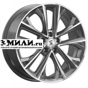 Диск 7x18 5x108 ET36 D65.1 Premium КР012 (Exeed TXL) Diamond Gloss Graphite