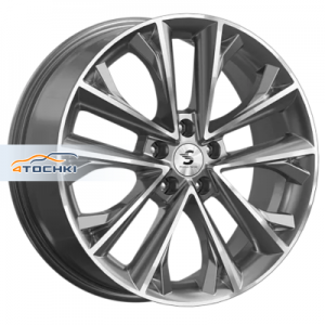 Диск 7x18 5x114.3 ET40 D64.1 Premium Series КР012 (Haval F7/F7x) Diamond Gloss Graphite