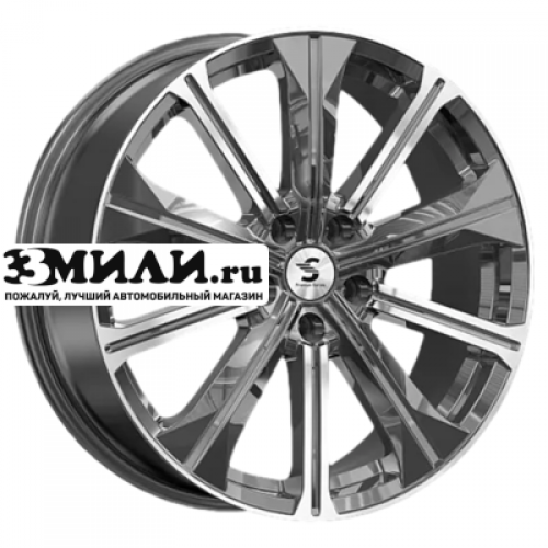 Диск 7x19 5x114.3 ET40 D64.1 Premium Series КР013 (Haval F7/F7x) Diamond Gloss Graphite