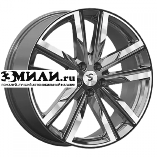 Диск 8x20 5x112 ET39 D66.6 Premium Series КР014 (Audi Q5) Diamond Gloss Graphite