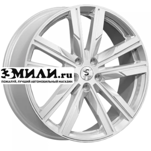 Диск 8x20 5x108 ET46 D63.35 Premium Series КР014 (Geely Tugella) Elite Silver