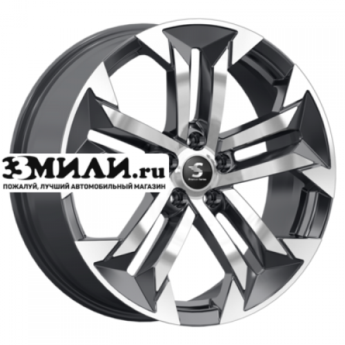 Диск 7.5x19 5x108 ET36 D65.1 Premium Series КР015 (Exeed TXL/VX) Diamond Black Gris