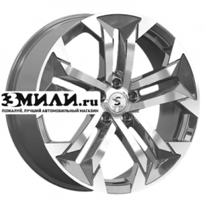 Диск 7.5x19 5x108 ET36 D65.1 Premium Series КР015 (Exeed TXL/VX) Diamond Gloss Graphite
