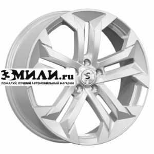 Диск 7.5x19 5x108 ET46 D63.35 Premium Series КР015 (Geely Tugella) Elite Silver