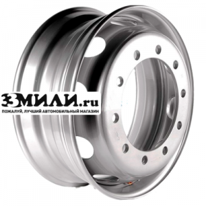 Диск 7.5x22.5 10x335 ET162 D281 SRW 10/335/281/162 Silver