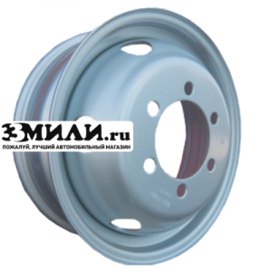 Диск 5.5x16 6x170 ET106 D130 SRW Газель Silver