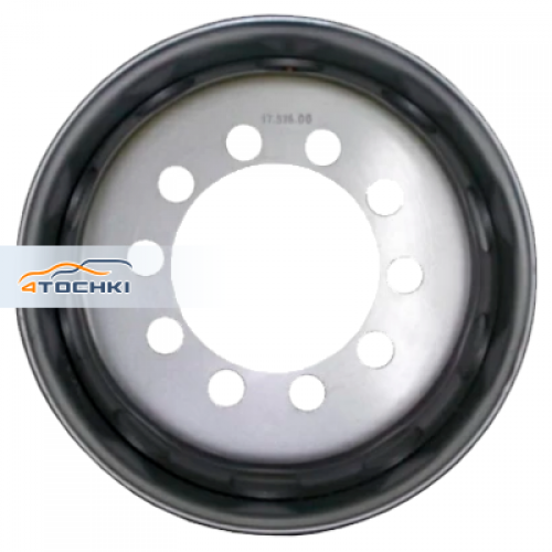 Диск 9x22.5 10x335 ET175 D281 SRW M22 Silver