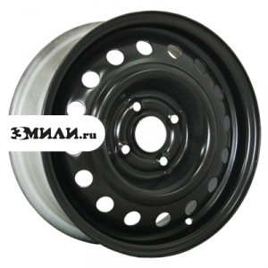 Диск 5.5x14 4x100 ET35 D57.1 Steger 53A35DST Black