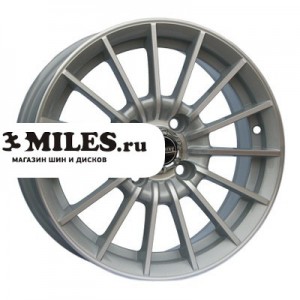 Диск 5.5x13 4x98 ET28 D58.6 Tech Line 302 Silver