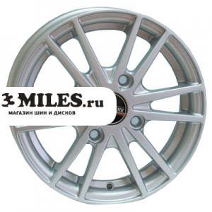 Диск 4.5x13 4x100 ET43 D67.1 Tech Line 305 Silver