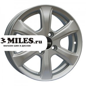 Диск 5.5x14 4x100 ET45 D56.1 Tech Line 408 Silver