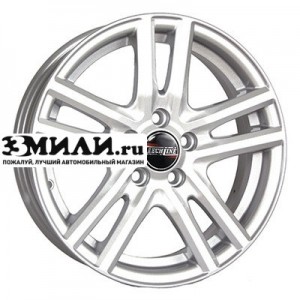 Диск 5.5x14 4x100 ET43 D60.1 Tech Line 429 Silver