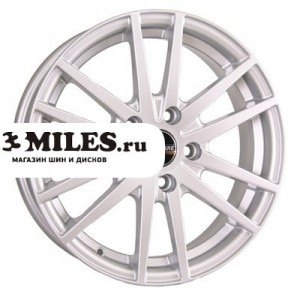 Диск 5.5x14 4x100 ET43 D60.1 Tech Line 435 Silver
