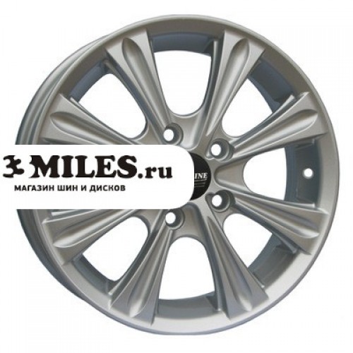 Диск 6x15 4x100 ET39 D67.1 Tech Line 523 Silver