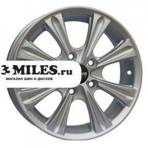 Диск 5.5x15 4x100 ET45 D54.1 Tech Line 526 Silver