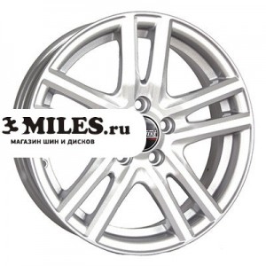 Диск 6x15 4x100 ET40 D60.1 Tech Line 529 Silver