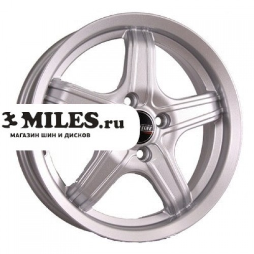 Диск 6x15 5x105 ET39 D56.6 Tech Line 536 Silver