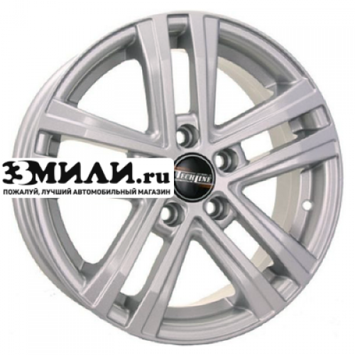Диск 6x15 5x114.3 ET39 D66.1 Tech Line 545 Silver