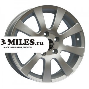 Диск 6.5x16 5x114.3 ET45 D60.1 Tech Line 607 Silver