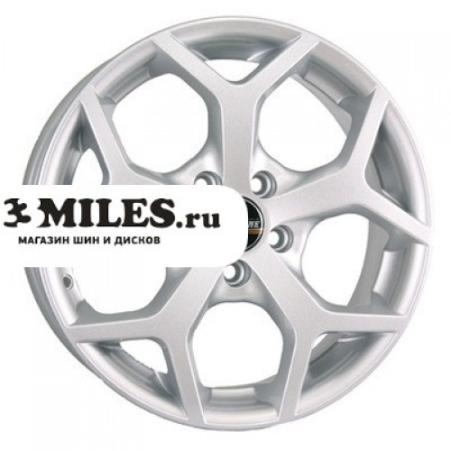 Диск 6.5x16 5x108 ET52.5 D63.4 Tech Line 632 Silver