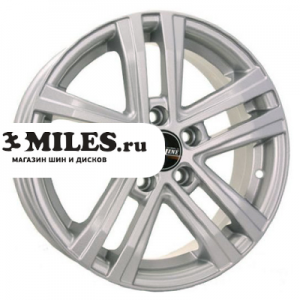 Диск 6.5x16 5x110 ET45 D67.1 Tech Line 645 Silver