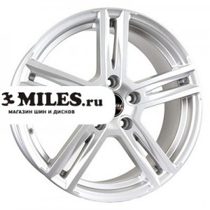Диск 7.5x17 5x112 ET42 D66.6 Tech Line 707 Silver