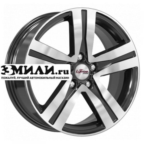 Диск 7x17 5x108 ET45 D67.1 iFree Rebel Блэк Джек