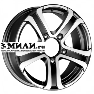 Диск 6x16 5x139.7 ET40 D98 iFree Хафпайп Блэк Джек