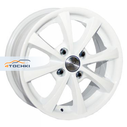 Диск 5.5x13 4x98 ET35 D58.6 Скад Каллисто белый