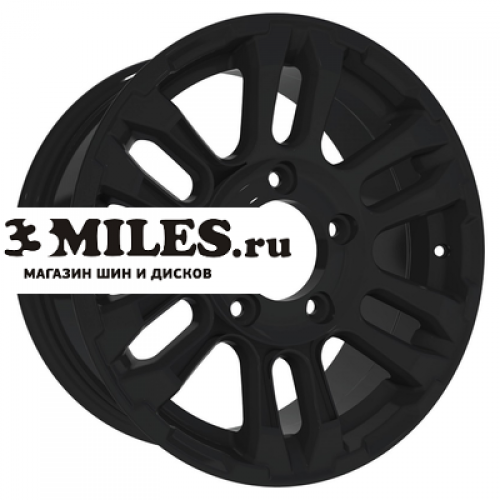 Диск 7x16 5x139.7 ET40 D98.5 СКАД Тайга (КЛ251) Черный бархат