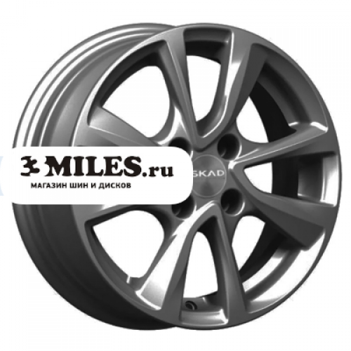 Диск 5.5x14 4x100 ET45 D67.1 Скад Ницца Графитовый матовый