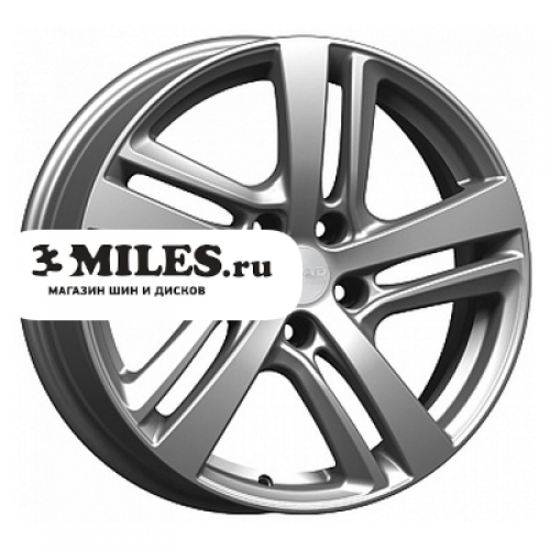 Диск 6.5x17 5x114.3 ET37 D66.6 СКАД Сеул графит