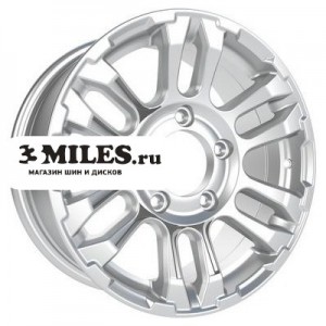 Диск 7.0x16 5x139.7 ET40 D98.6 Скад Тайга Насыщенный серебристый